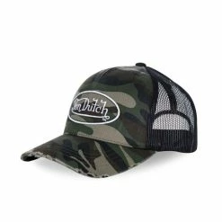 VONDUTCH Casquette Baseball Homme Von Dutch Camouflage Avec Filet