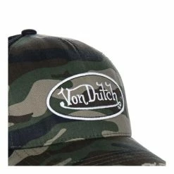 VONDUTCH Casquette Baseball Homme Von Dutch Camouflage Avec Filet -Magasin de vente Relife B2CD 4557