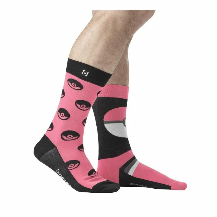 CAPSLAB Paire De Chaussettes De Ville Pokémon Pikatchu 5 CAPSLAB Paire De Chaussettes De Ville Pokémon Pikatchu – Image 3