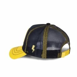 CAPSLAB Casquette Capslab Trucker Pokemon Pikachu Noir Visière Jaune -Magasin de vente Relife B2CD 4652