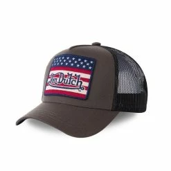 VONDUTCH Casquette Trucker Homme Kaki
