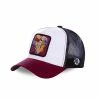 CAPSLAB Casquette Dragon Ball Z Kame Blanc Et Rouge