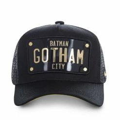 CAPSLAB Casquette DC Comics Batman Gotham Noir -Magasin de vente Relife B2CD 4771