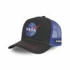 CAPSLAB Casquette Filet Bleu Nasa