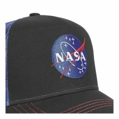 CAPSLAB Casquette Filet Bleu Nasa -Magasin de vente Relife B2CD 4779