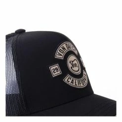 VONDUTCH Casquette Trucker Filet Bike Black Noir -Magasin de vente Relife B2CD 4801