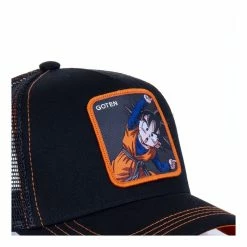 CAPSLAB Casquette Trucker Dragon Ball Z Goten Noir -Magasin de vente Relife B2CD 4815