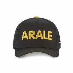 CAPSLAB Casquette Dr Slump Arale Noir Et Jaune -Magasin de vente Relife B2CD 4821