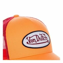 VONDUTCH Casquette Trucker Filet Fresh Orange 8 VONDUTCH Casquette Trucker Filet Fresh Orange -Magasin de vente Relife B2CD 4837