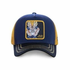 CAPSLAB Casquette Dragon Ball Z Mâjin Vegeta Bleu Et Orange -Magasin de vente Relife B2CD 4883