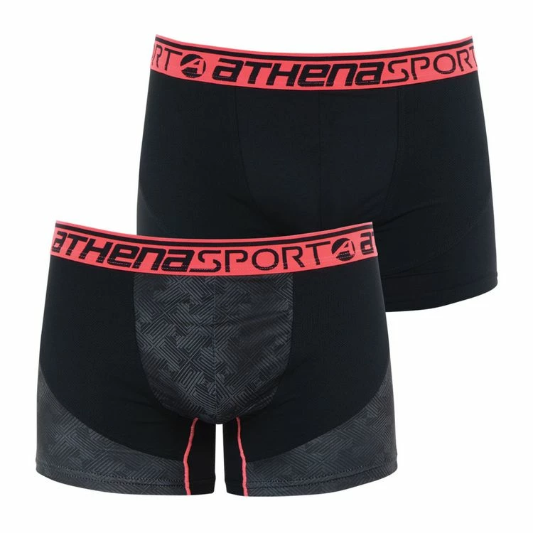 Athena Lot De 2 Boxers Homme Running 4 Athena Lot De 2 Boxers Homme Running – Image 2