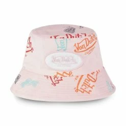 VONDUTCH Bob Homme & Femme Imprimé Logo Lila