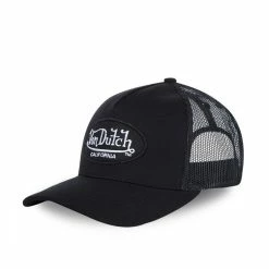 VONDUTCH Casquette Trucker Homme Lofb California Filet Noir