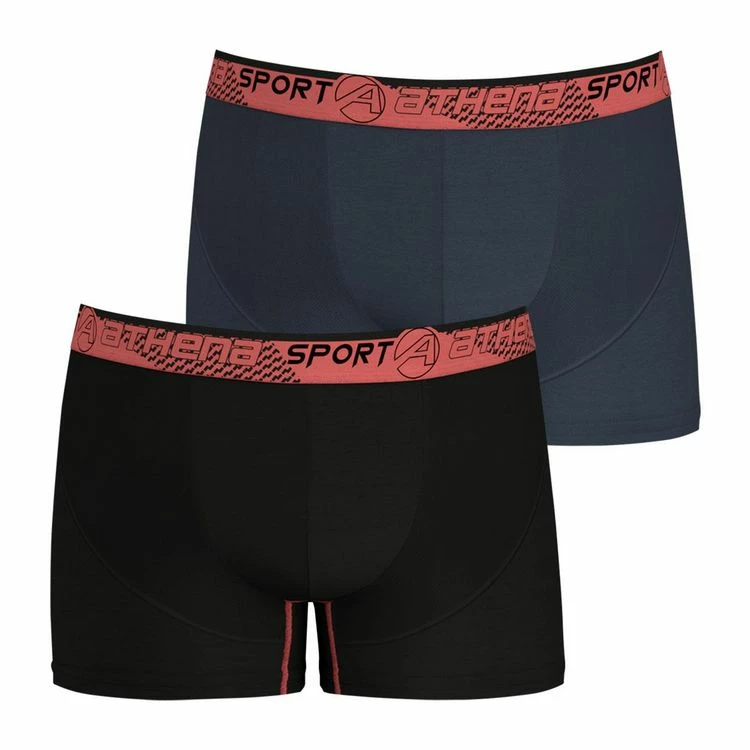 Athena Lot De 2 Boxers Homme Running 8 Athena Lot De 2 Boxers Homme Running – Image 6