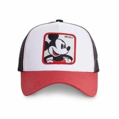 CAPSLAB Casquette Disney Mickey Blanc Et Rouge -Magasin de vente Relife B2CD 4982