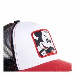 CAPSLAB Casquette Disney Mickey Blanc Et Rouge -Magasin de vente Relife B2CD 4983
