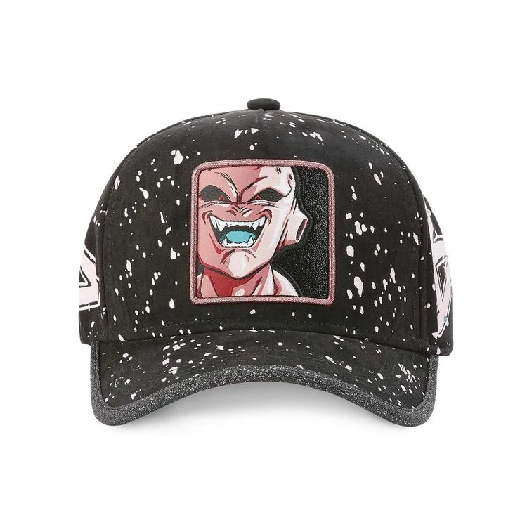 CAPSLAB Casquette Dragon Ball Z Buu Effet Peinture 4 CAPSLAB Casquette Dragon Ball Z Buu Effet Peinture – Image 2