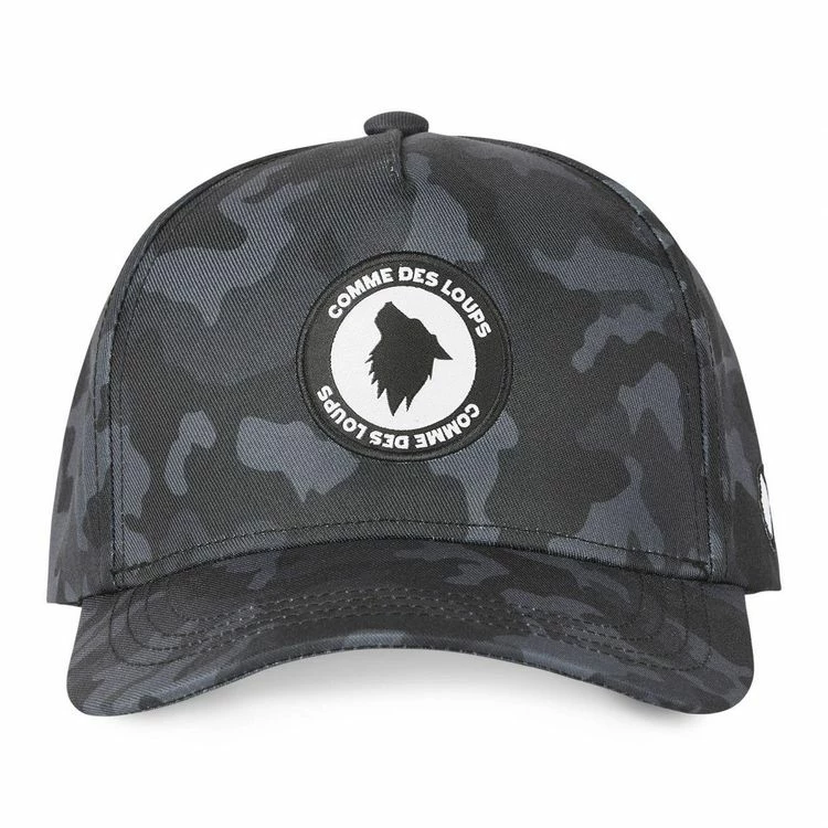 COMME DES LOUPS Casquette Uni En Coton Camouflage 4 COMME DES LOUPS Casquette Uni En Coton Camouflage – Image 2