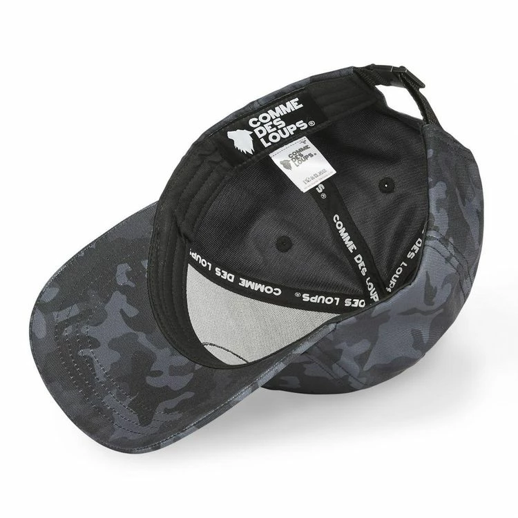 COMME DES LOUPS Casquette Uni En Coton Camouflage 7 COMME DES LOUPS Casquette Uni En Coton Camouflage – Image 5