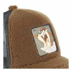 CAPSLAB Casquette Looney Tunes Taz Filet Avec Fausse Fourrure -Magasin de vente Relife B2CD 5046