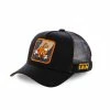 CAPSLAB Casquette Capslab Trucker Looney Tunes Sam Le Pirate Noir
