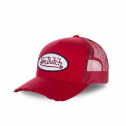 VONDUTCH Casquette Trucker Filet Fresh Rouge
