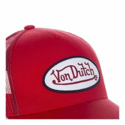 VONDUTCH Casquette Trucker Filet Fresh Rouge -Magasin de vente Relife B2CD 5111