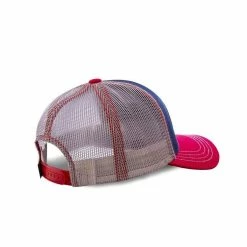 VONDUTCH Casquette Trucker Colors Tricolore Rouge, Noir, Blanc -Magasin de vente Relife B2CD 5149