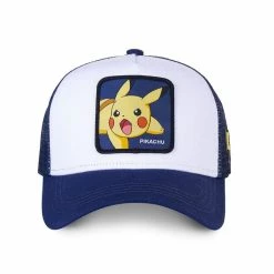 CAPSLAB Casquette Capslab Trucker Pokemon Pikachu Bleu -Magasin de vente Relife B2CD 5165
