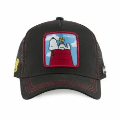 CAPSLAB Casquette Capslab Peanuts Noir -Magasin de vente Relife B2CD 5169