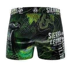 FREEGUN Boxer Homme En Polyester Recyclé Animal Savage Snake -Magasin de vente Relife B2CD 517