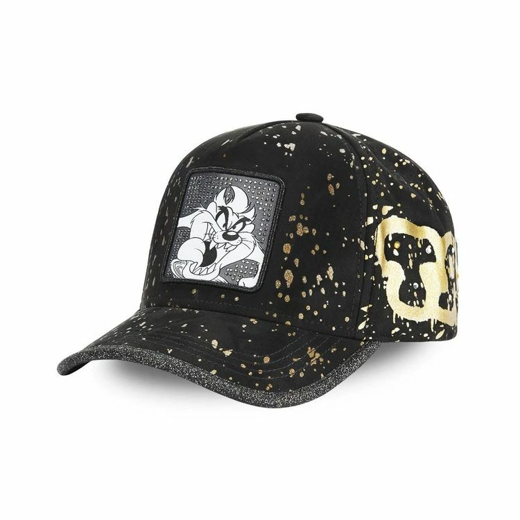 CAPSLAB Casquette Looney Tunes Taz Effet Peinture 3 CAPSLAB Casquette Looney Tunes Taz Effet Peinture