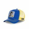 CAPSLAB Casquette Dragon Ball Z Vegeta Bleu Filet Jaune