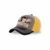 VONDUTCH Casquette Baseball Homme Xavier Jaune Et Kaki -Magasin de vente Relife B2CD 5196
