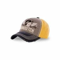 VONDUTCH Casquette Baseball Homme Xavier Jaune Et Kaki