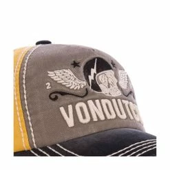 VONDUTCH Casquette Baseball Homme Xavier Jaune Et Kaki -Magasin de vente Relife B2CD 5198