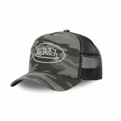 VONDUTCH Casquette Trucker Avec Filet Silver Camouflage