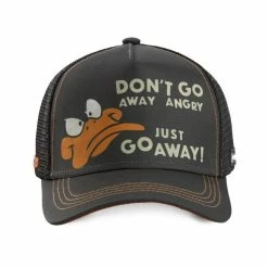 CAPSLAB Casquette Capslab Looney Tunes Daffy Noir Filet Noir -Magasin de vente Relife B2CD 5288
