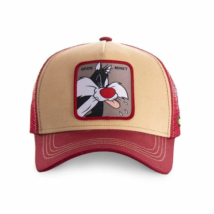 CAPSLAB Casquette Capslab Trucker Looney Tunes Gros Minet Noir 4 CAPSLAB Casquette Capslab Trucker Looney Tunes Gros Minet Noir – Image 2