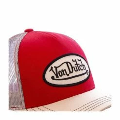 VONDUTCH Casquette Trucker Colors Rouge Et Blanc -Magasin de vente Relife B2CD 5311