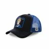 CAPSLAB Casquette Dragon Ball Z Vegeta Noir Filet Bleu -Magasin de vente Relife B2CD 5456