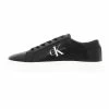 Calvin Klein Chaussures Basses Cuir Ou Simili Calvin Klein Classic Cupsole Lace Noir 7-483