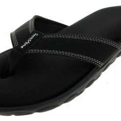 TREEKER9 Tongs Claquettes Treeker9 Memoire De Forme Tong H Noir 40618 -Magasin de vente Relife B2CD 5490