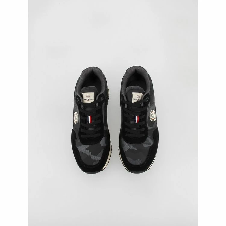 SERGE BLANCO Chaussures Basses Cuir Ou Simili Serge Blanco Sneakers Noir Noir 7-109 6 SERGE BLANCO Chaussures Basses Cuir Ou Simili Serge Blanco Sneakers Noir Noir 7-109 – Image 4