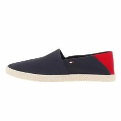 Tommy Hilfiger Chaussures Basses Toile Tommy Hilfiger Easy Summer Slip On Bleu 11-19