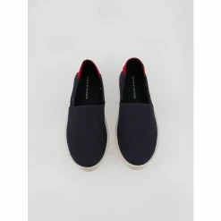 Tommy Hilfiger Chaussures Basses Toile Tommy Hilfiger Easy Summer Slip On Bleu 11-19 -Magasin de vente Relife B2CD 5522