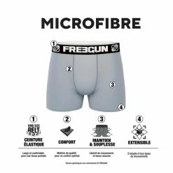FREEGUN Lot De 4 Boxers Homme Pokémon -Magasin de vente Relife B2CD 553