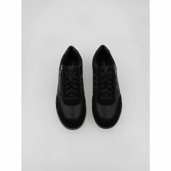 GEOX Chaussures Basses Cuir Ou Simili Geox Renan Black Uomo Sneakers Noir 7-374 10 GEOX Chaussures Basses Cuir Ou Simili Geox Renan Black Uomo Sneakers Noir 7-374 -Magasin de vente Relife B2CD 5536