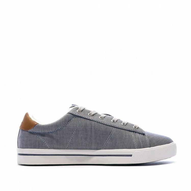 SERGIO TACCHINI Chaussures En Toiles Grises Homme Sergio Tacchini Twill 4 SERGIO TACCHINI Chaussures En Toiles Grises Homme Sergio Tacchini Twill – Image 2