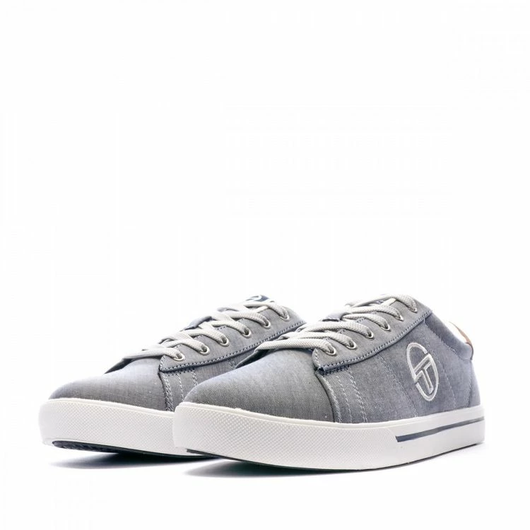 SERGIO TACCHINI Chaussures En Toiles Grises Homme Sergio Tacchini Twill 8 SERGIO TACCHINI Chaussures En Toiles Grises Homme Sergio Tacchini Twill – Image 6